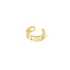 Anello a fascia groumette Rania - Oro
