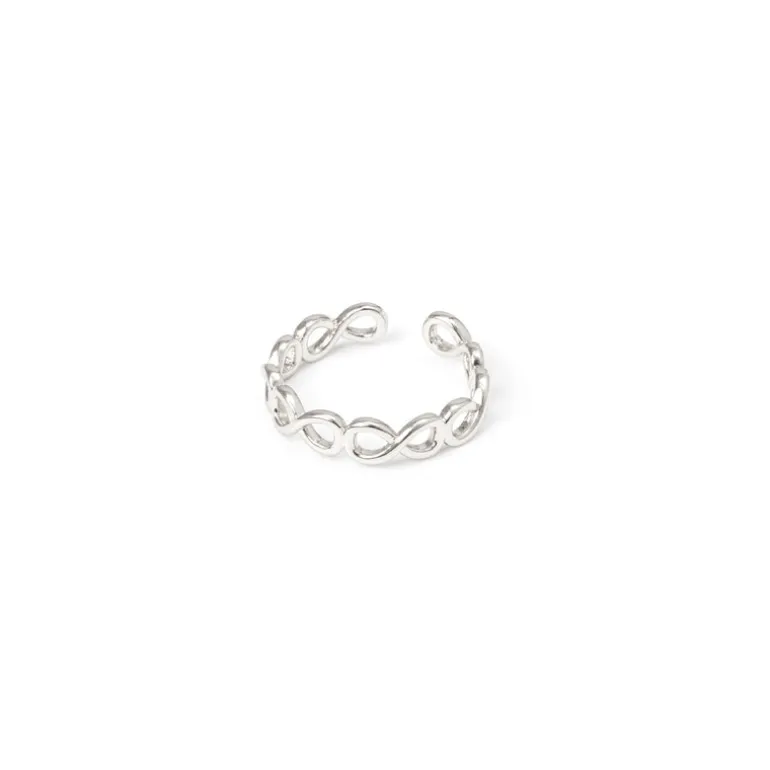 Anello infinito Rania - Argento