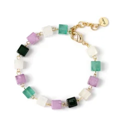 Bracciale a piccoli cubi Kaaba - Multicolor