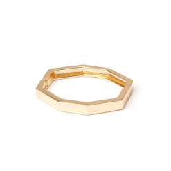 Bracciale bangle ottagonale Domus - Oro