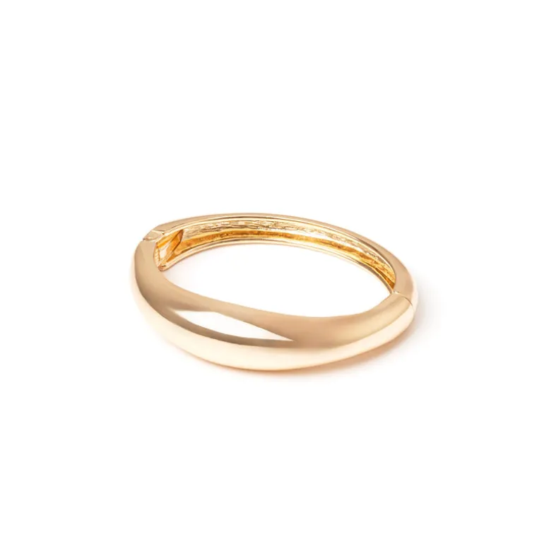 Bracciale bangle svasato Domus - Oro