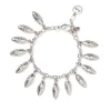Bracciale catena e navette Amaranta - Argento