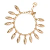 Bracciale catena e navette Amaranta - Oro