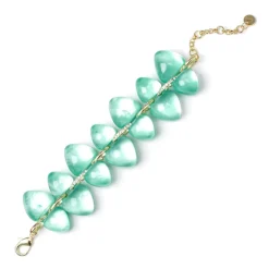 Bracciale con grandi gemme Cocoon - Turchese