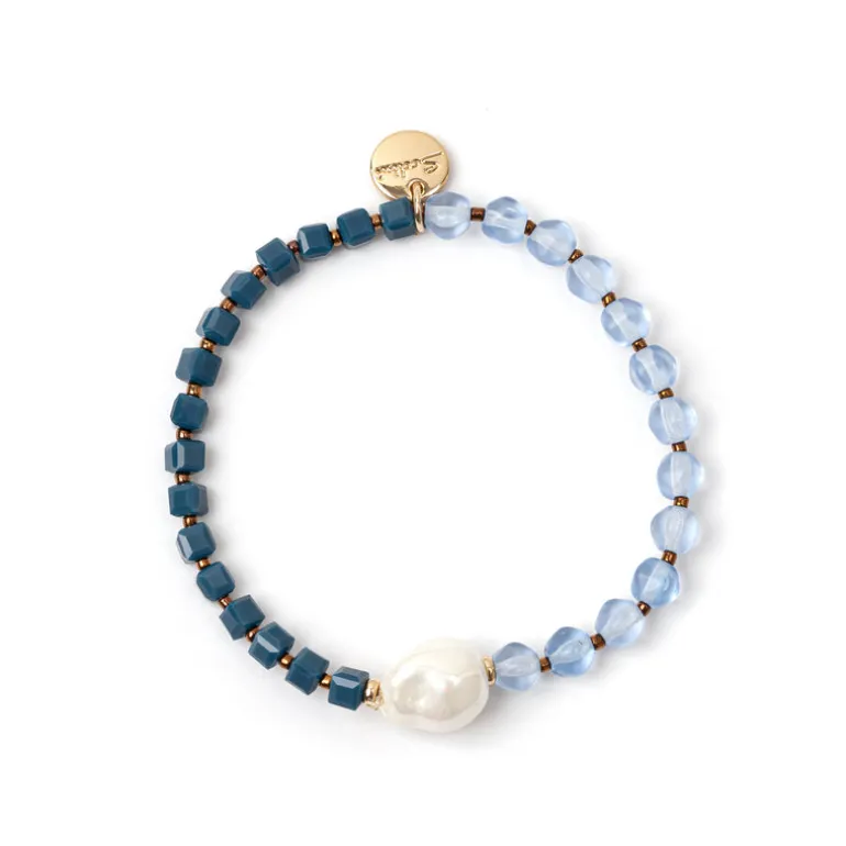 Bracciale Jane Blu Montana e Azzurro - Blu