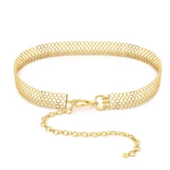 Cintura catena a rombi Brienne - Oro