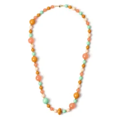 Collana a boule e mini anelli Chantal - Multicolor