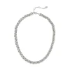 Collana a catene intrecciate Cleopatra - Argento