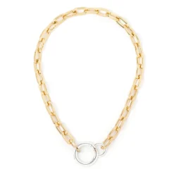 Collana a due anelli Andromeda - Oro