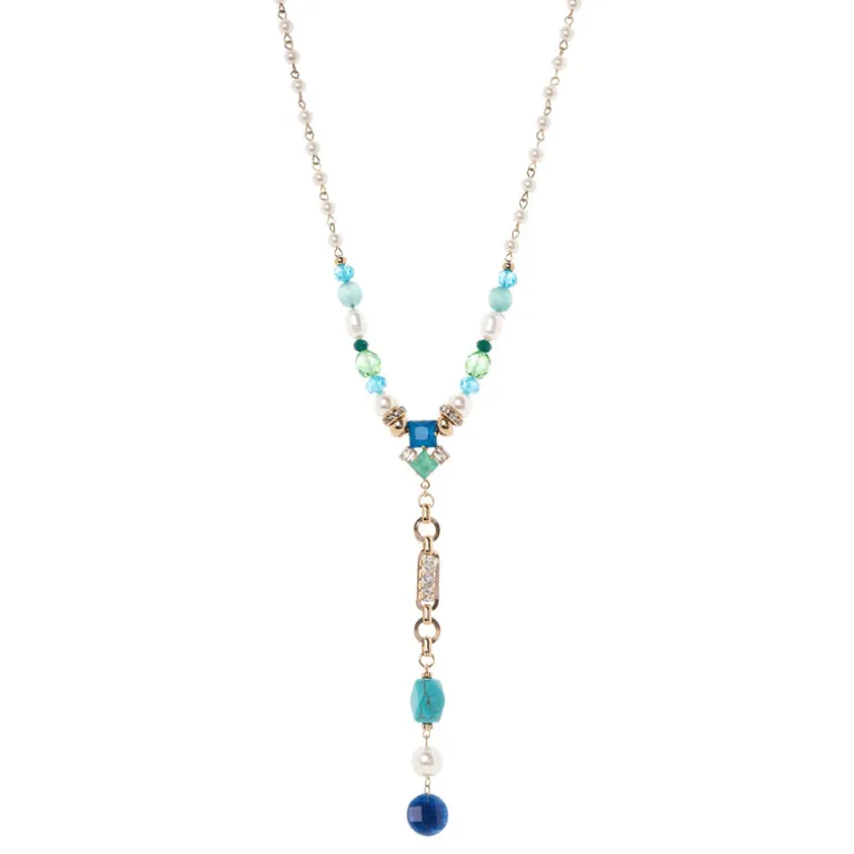 Collana a Y Sirens - Blu