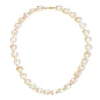 Collana corta a piccoli cubi Kaaba - Bianco