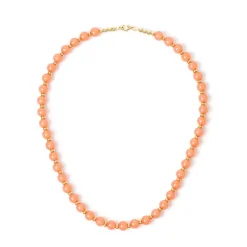 Collana corta Chantal - Arancio