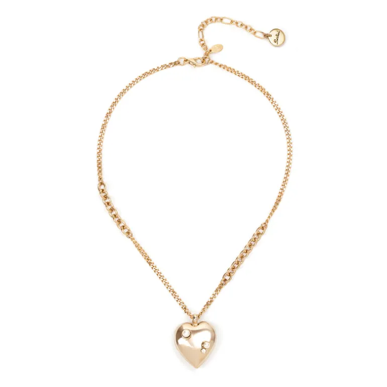 Collana corta con cuore Amaranta - Oro
