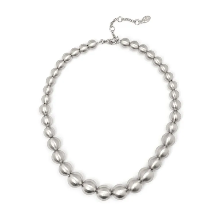 Collana corta degradè Sissi - Argento opaco