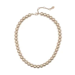 Collana corta grandi boule Sissi - Bronzo opaco