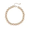 Collana corta maxi boule Sissi - Bronzo