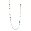 Collana lunga con elementi incatenati Partenope - Multicolor