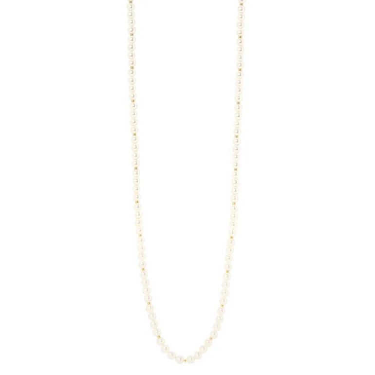 Collana lunga di perle Leila - Oro