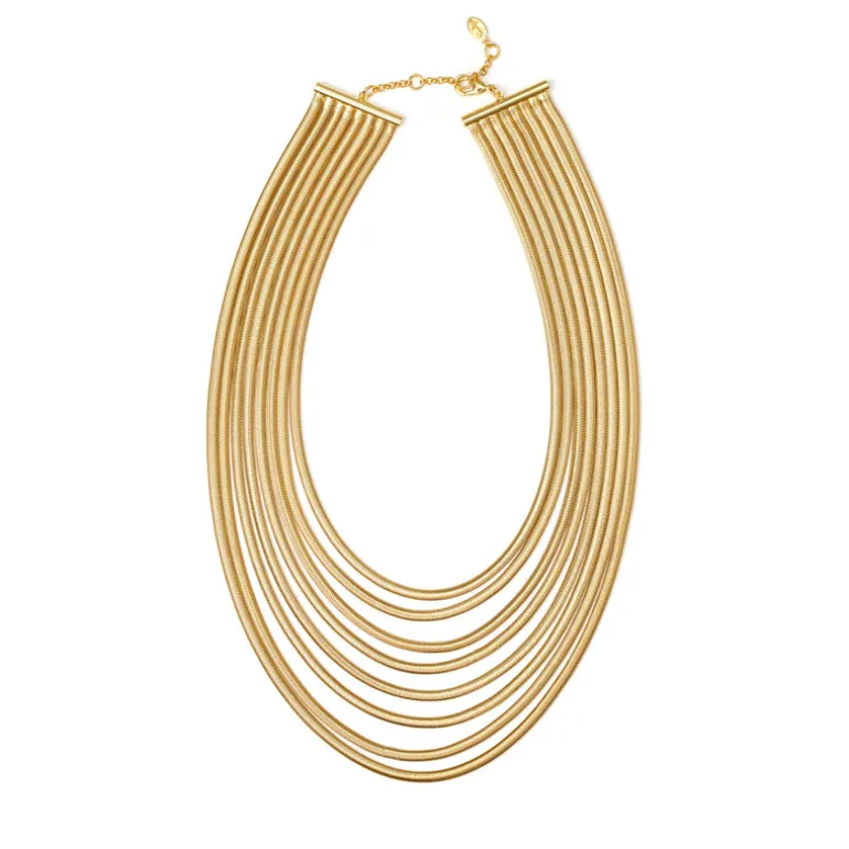 Collana multifilo Cleopatra - Oro