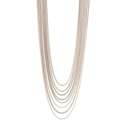 Collana multifilo lunga Cleopatra - Bronzo