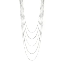 Collana multifilo Sissi - Argento
