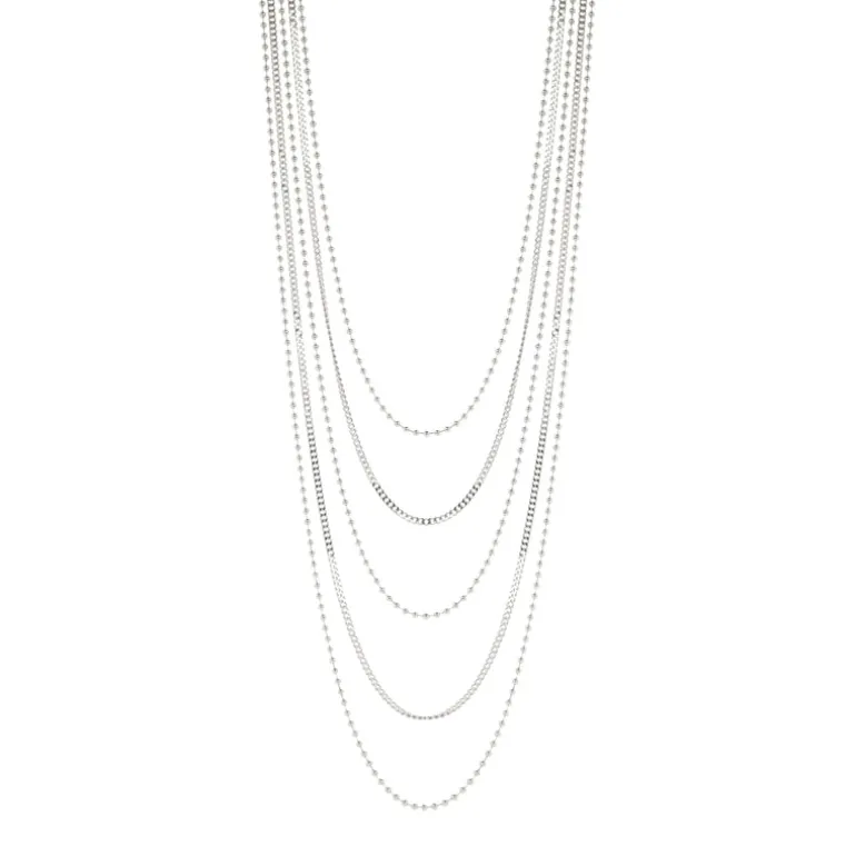 Collana multifilo Sissi - Argento