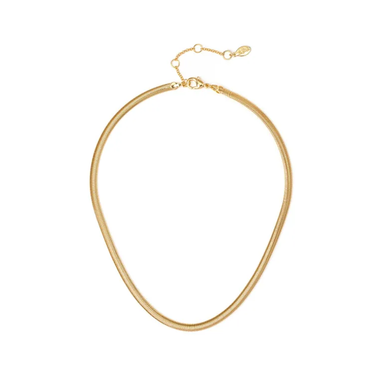 Collana serpentina corta Cleopatra - Oro