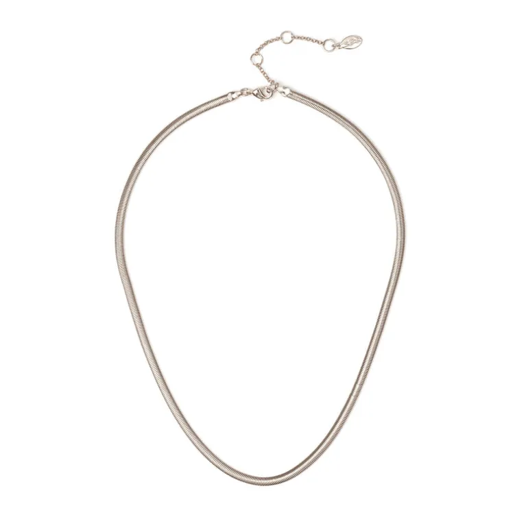 Collana serpentina sottile Cleopatra - Bronzo