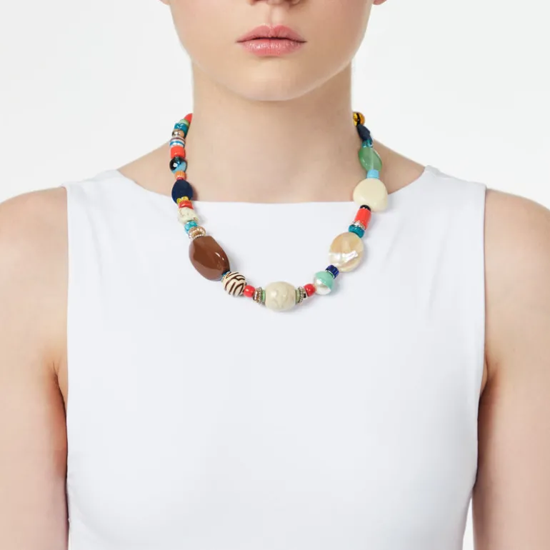 Collana variopinta Partenope - Multicolor