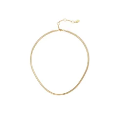 Girocollo a maglia serpentina light Cleopatra - Oro