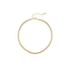 Girocollo a maglia serpentina Cleopatra - Oro