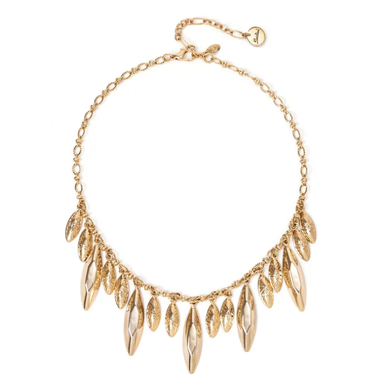 Girocollo con navette Amaranta - Oro
