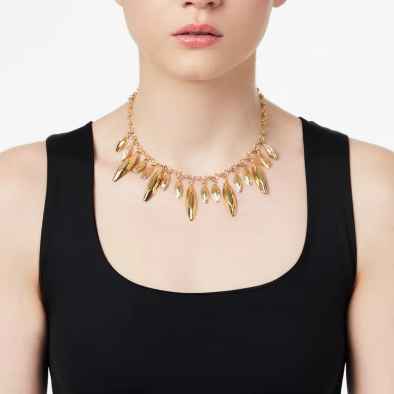 Girocollo con navette Amaranta - Oro