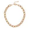 Girocollo forzatina navette light Chains - Oro