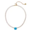 Girocollo zirconi e cristallo Sirens - Blu