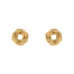 Mini orecchini a strisce avvolte Rania - Oro
