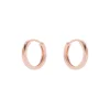 Orecchini a cerchio Malibù - Oro rosa