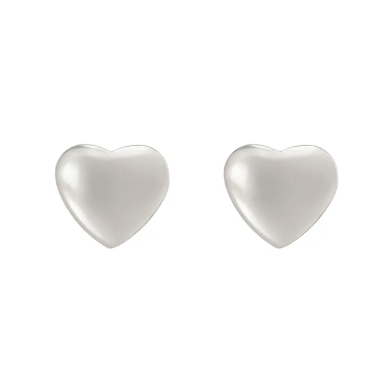 Orecchini a cuore Rania - Argento