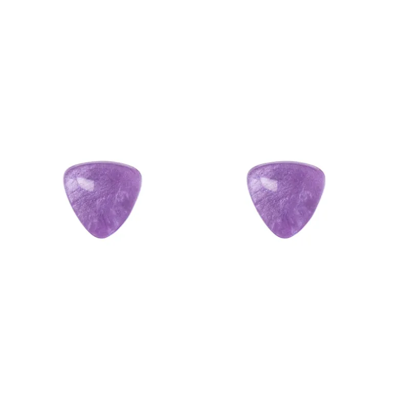 Orecchini a gemma Cocoon - Viola