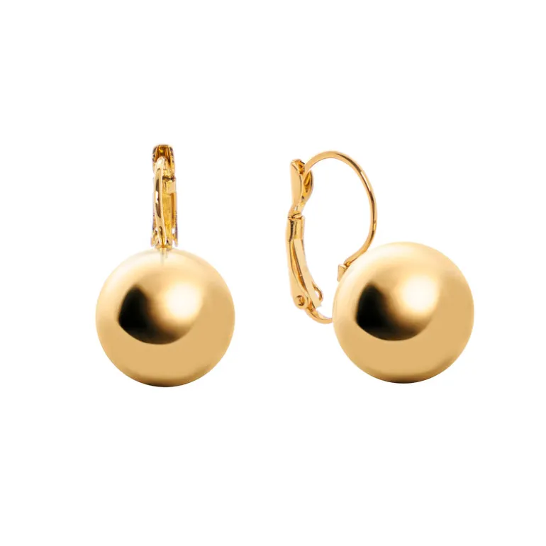 Orecchini a monachella con sfera Sissi - Oro