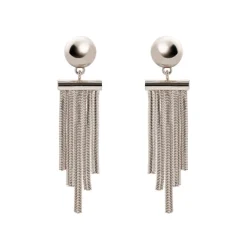 Orecchini barretta e frangia Cleopatra - Bronzo