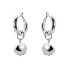Orecchini boule e cerchietto Sissi - Argento