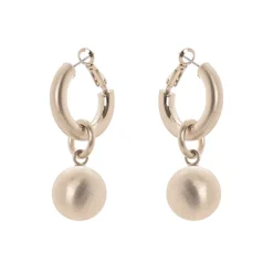 Orecchini boule e cerchietto Sissi - Bronzo opaco