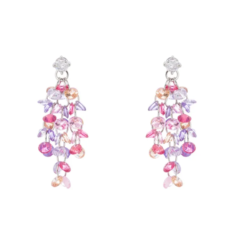 Orecchini chandelier Kristall - Viola