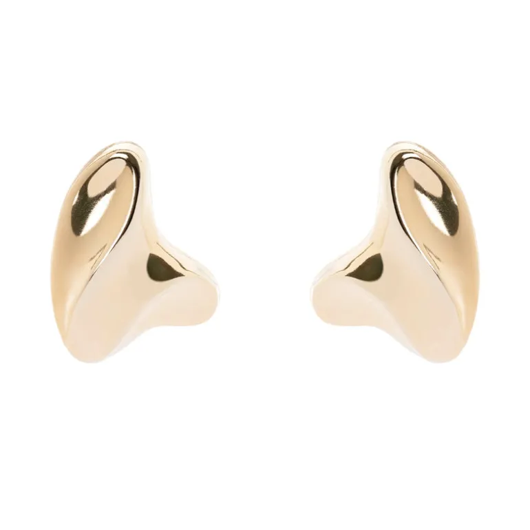Orecchini con elemento tridimensionale Amaranta - Oro
