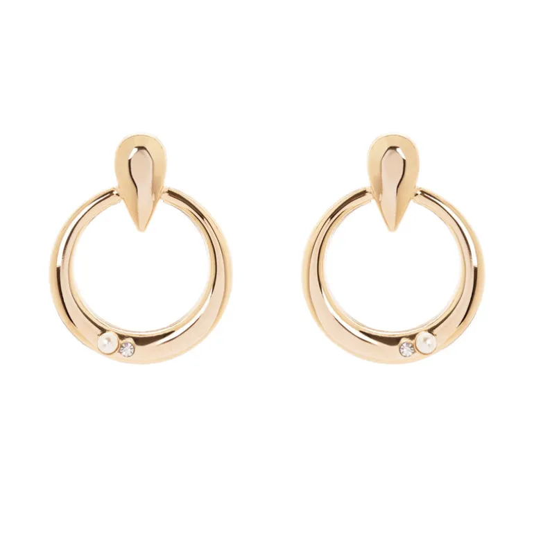 Orecchini goccia e cerchietto Amaranta - Oro