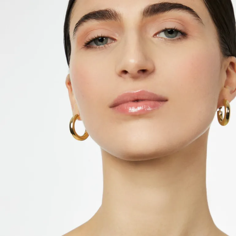 Orecchini mini cerchio Isabel - Oro