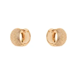 Orecchini mini cerchio largo Ginevra - Oro