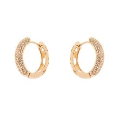 Orecchini mini cerchio leggero Ginevra - Oro