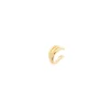 Orecchino Ear cuff mini cerchio a tridente Rania - Oro